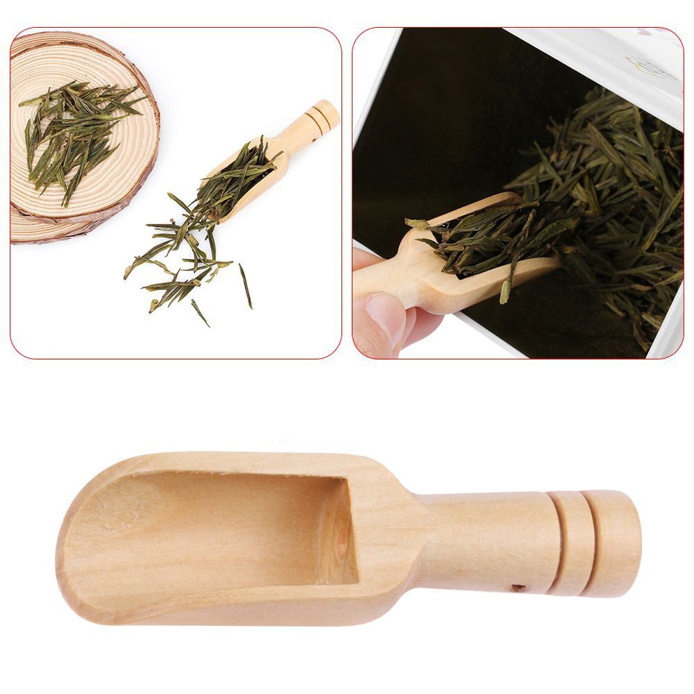 Home Cooking Help - Portable Wooden Handle Mini Wooden Spoons