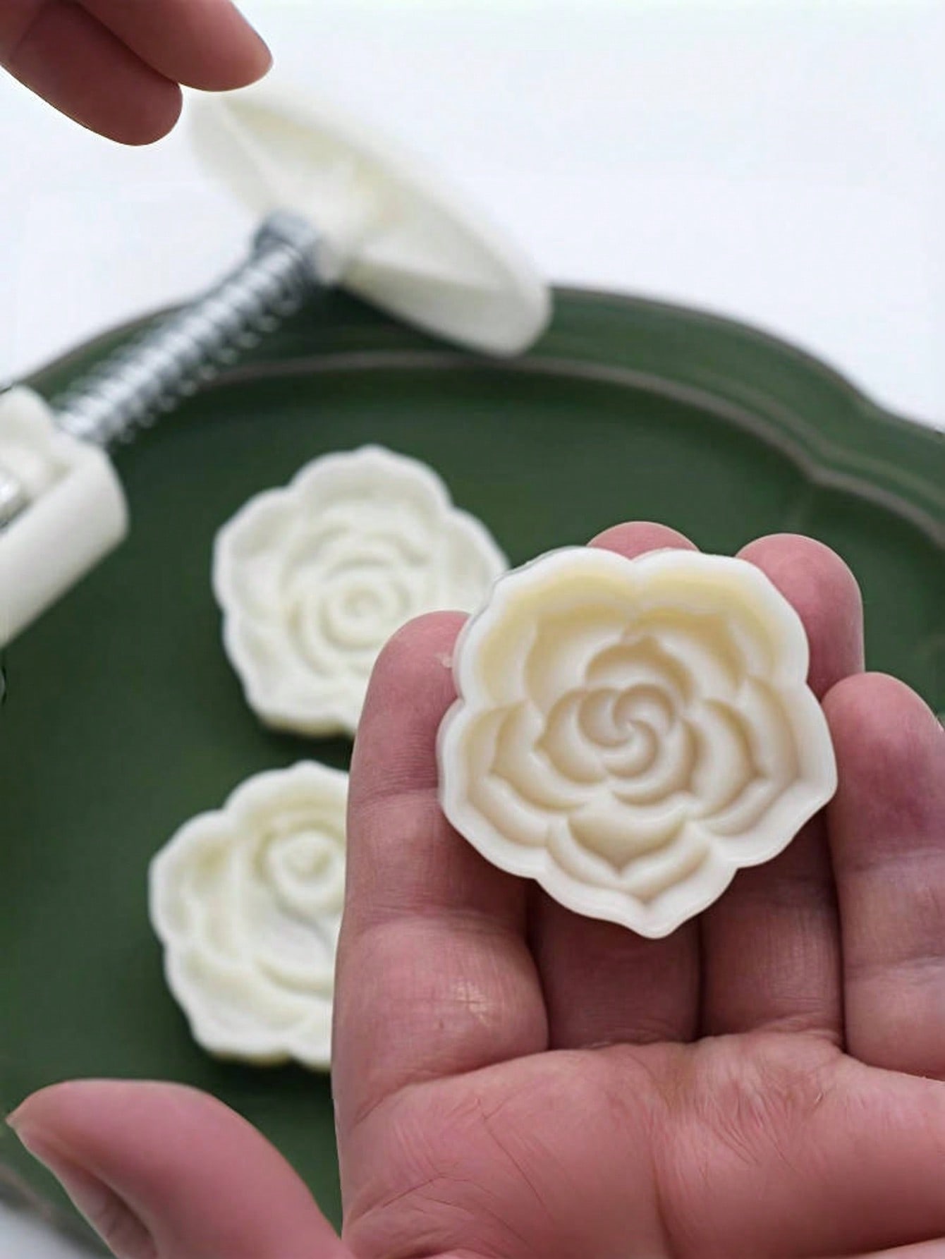 Rose Shaped Mooncake Mold Setw - Home Cooking Asian recension och pris