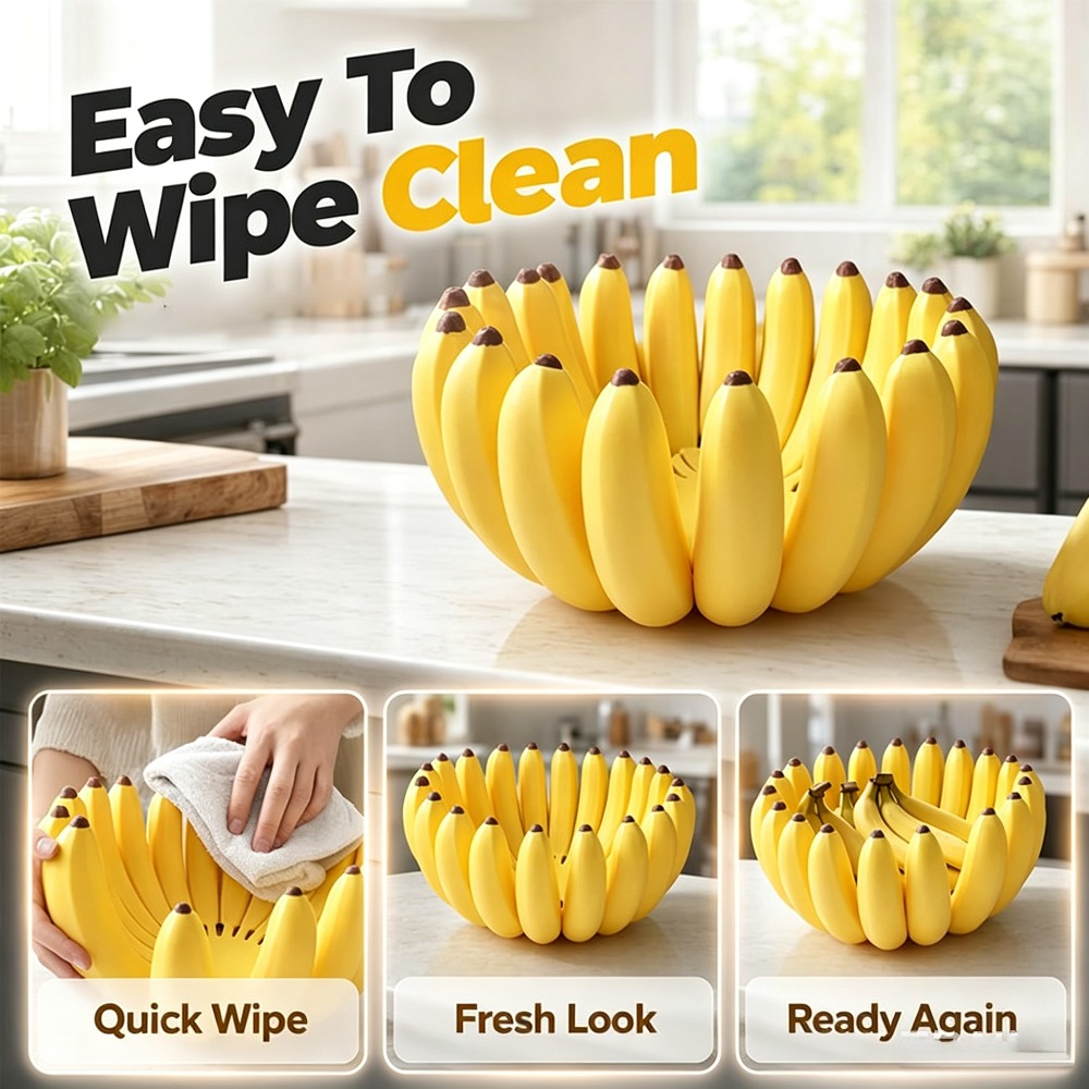 Banana Shape Fruit Bowl Snack  - Home Cooking Dishes recension och pris