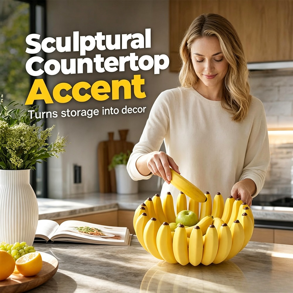 Banana Shape Fruit Bowl Snack  - Home Cooking Dishes recension och pris