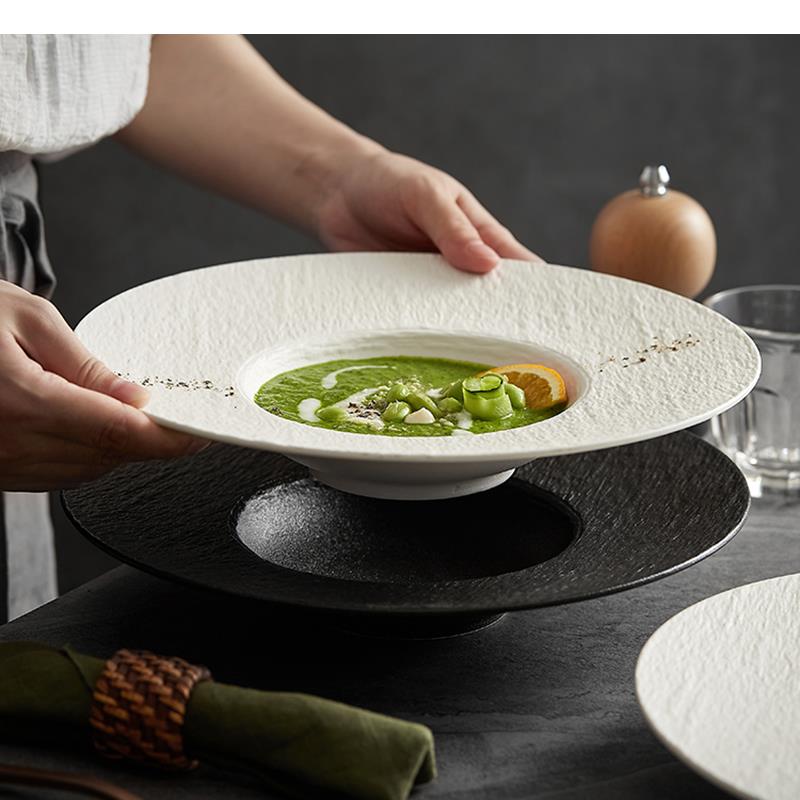 Ceramic Pasta Steak Plate Roun - Home Cooking Dishes recension och pris