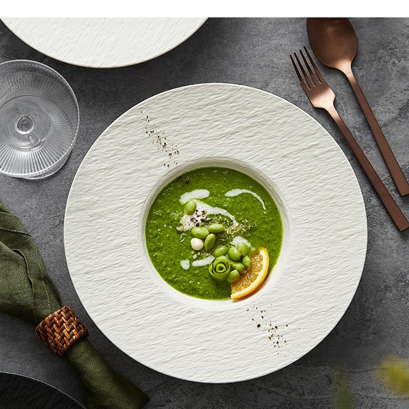 Ceramic Pasta Steak Plate Roun - Home Cooking Dishes recension och pris