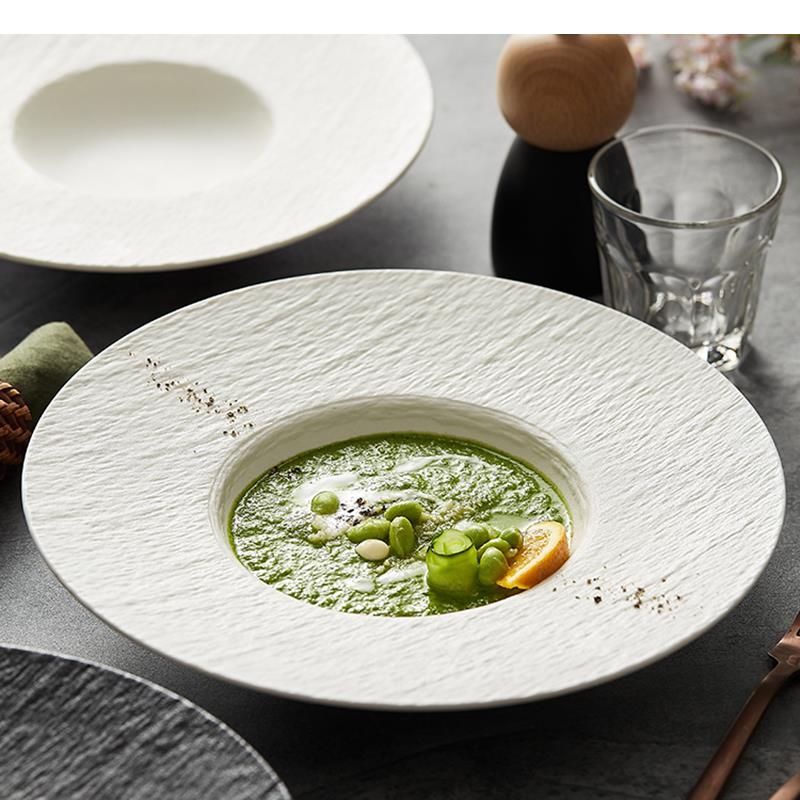 Ceramic Pasta Steak Plate Roun - Home Cooking Dishes recension och pris