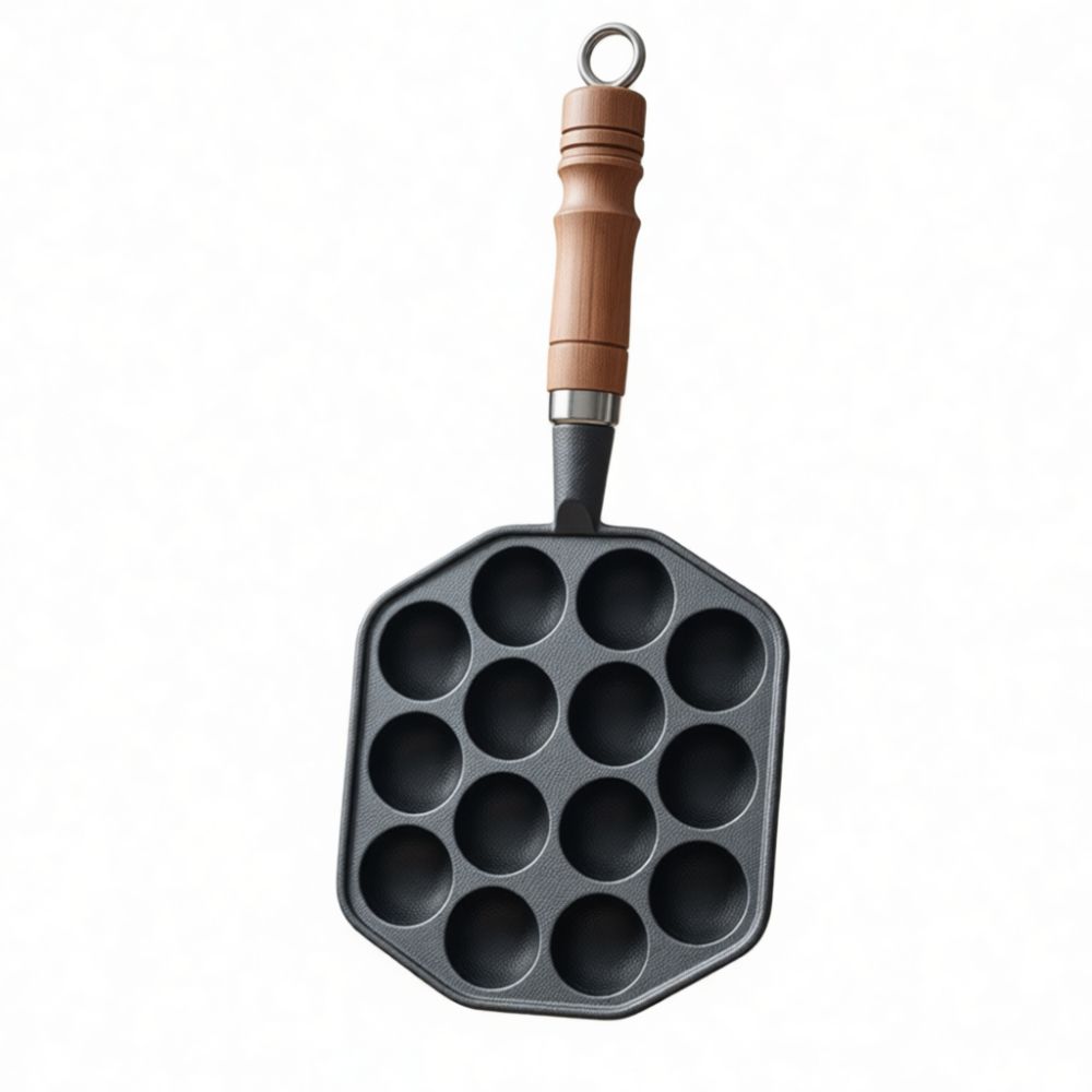 Cast Iron Takoyaki Maker Pan R - Home Cooking Asian recension och pris