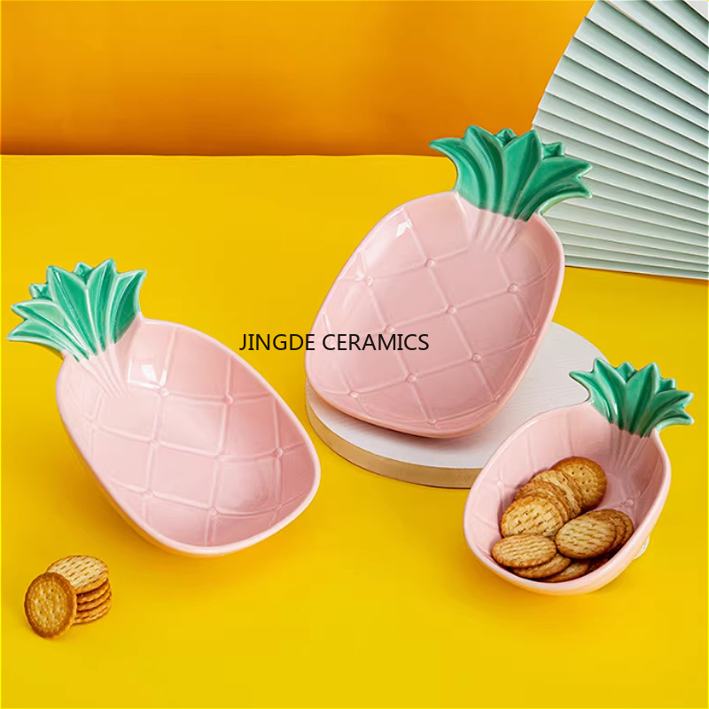 Ceramic Pineapple Shaped Tray  - Home Cooking Dishes recension och pris
