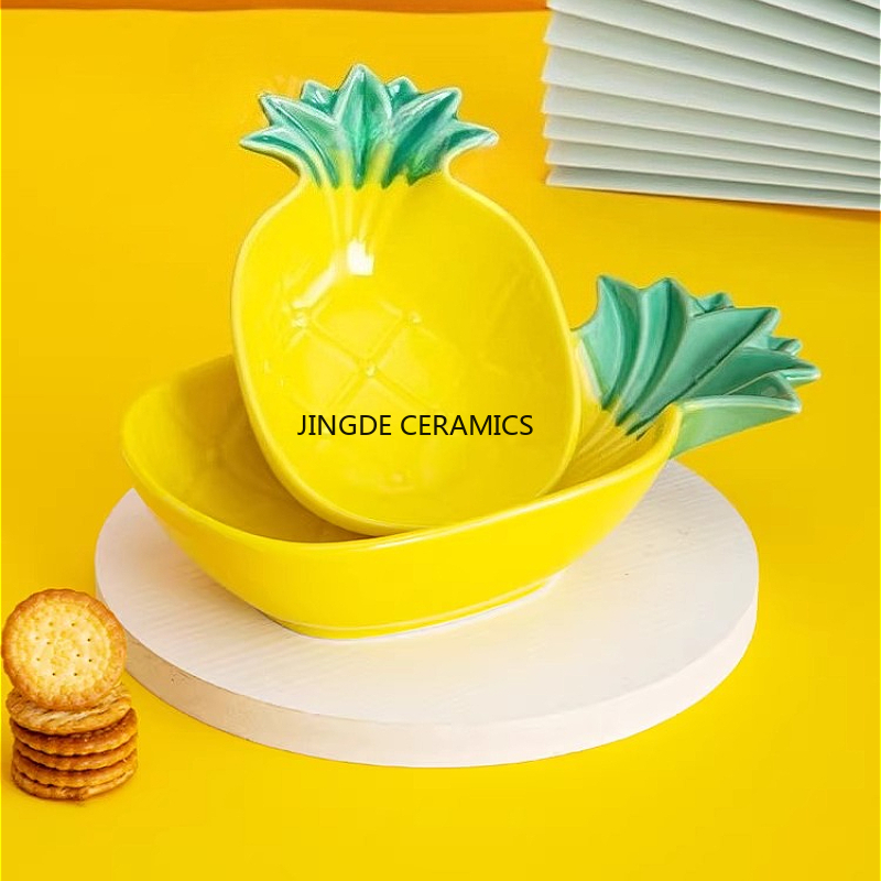 Ceramic Pineapple Shaped Tray  - Home Cooking Dishes recension och pris