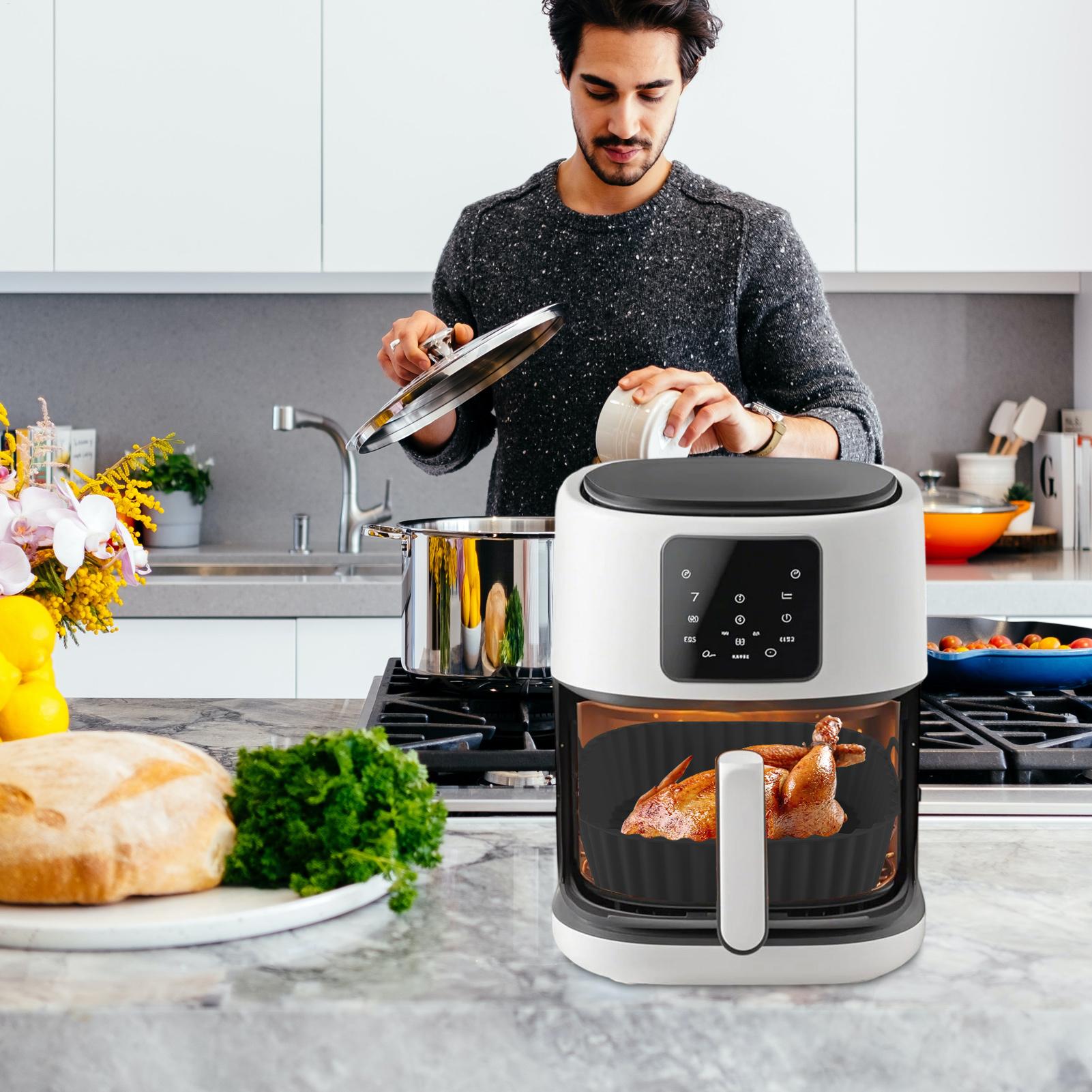 Reusable Air Fryer Liners Squa - Home Cooking Dishes recension och pris
